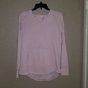 fleece long sleeved with hood